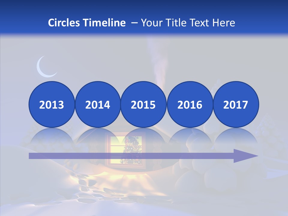 Conifer Season Celebration PowerPoint Template