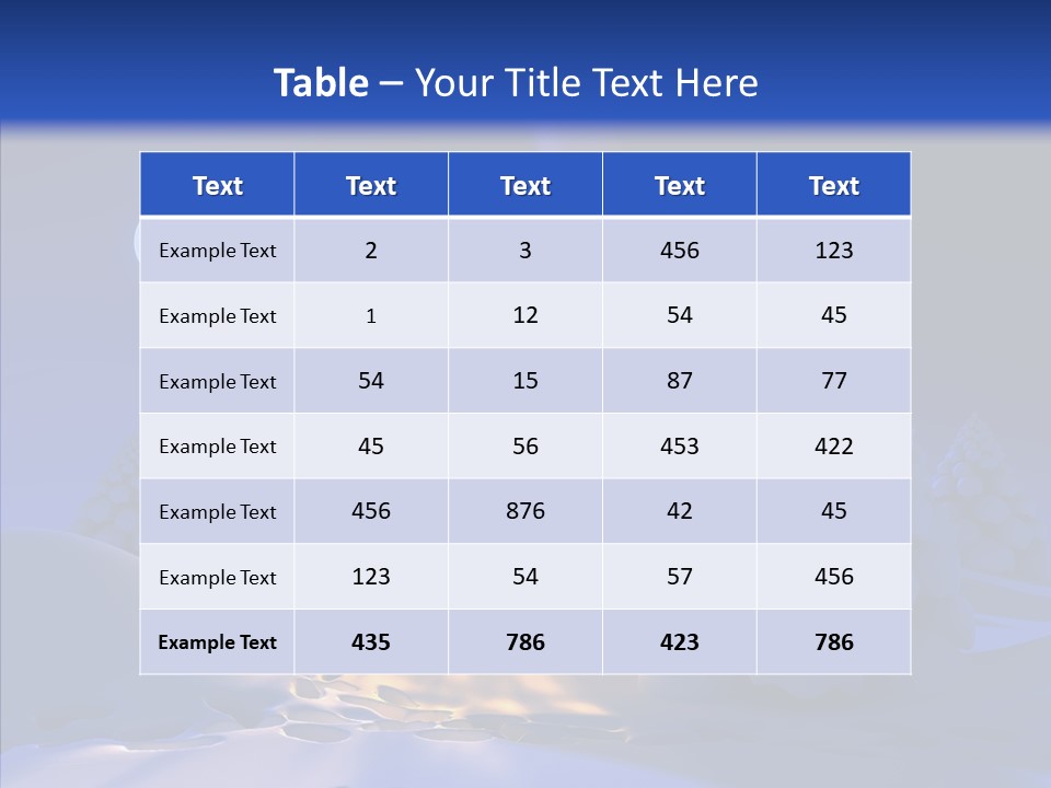 Conifer Season Celebration PowerPoint Template