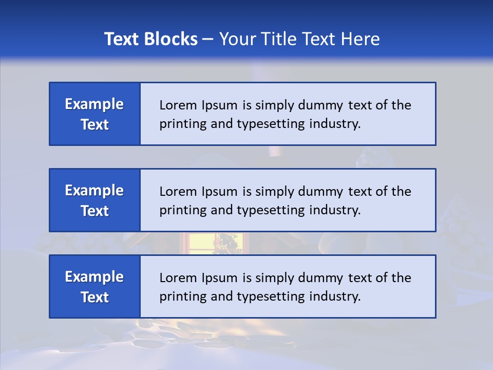 Conifer Season Celebration PowerPoint Template