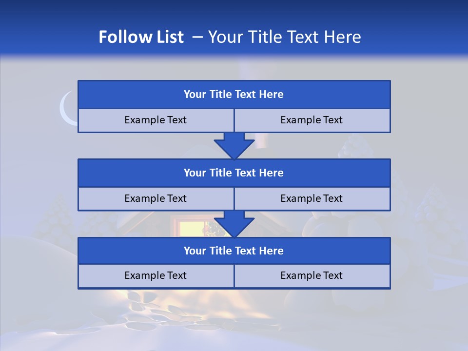 Conifer Season Celebration PowerPoint Template