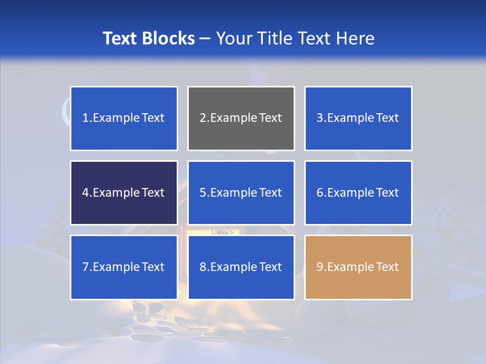 Conifer Season Celebration PowerPoint Template