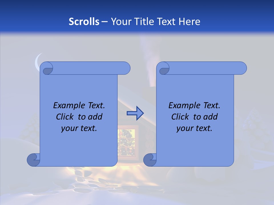 Conifer Season Celebration PowerPoint Template