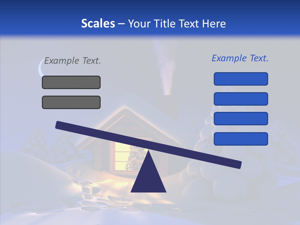 Conifer Season Celebration PowerPoint Template