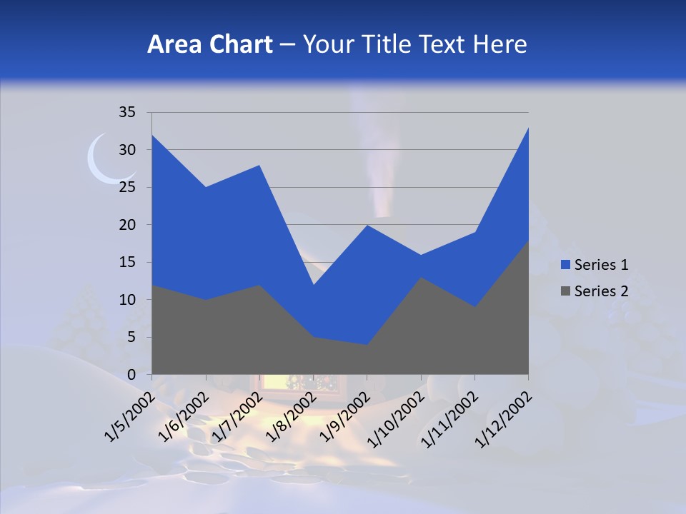 Conifer Season Celebration PowerPoint Template