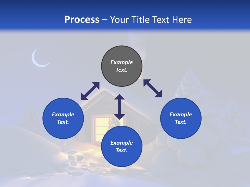 Conifer Season Celebration PowerPoint Template