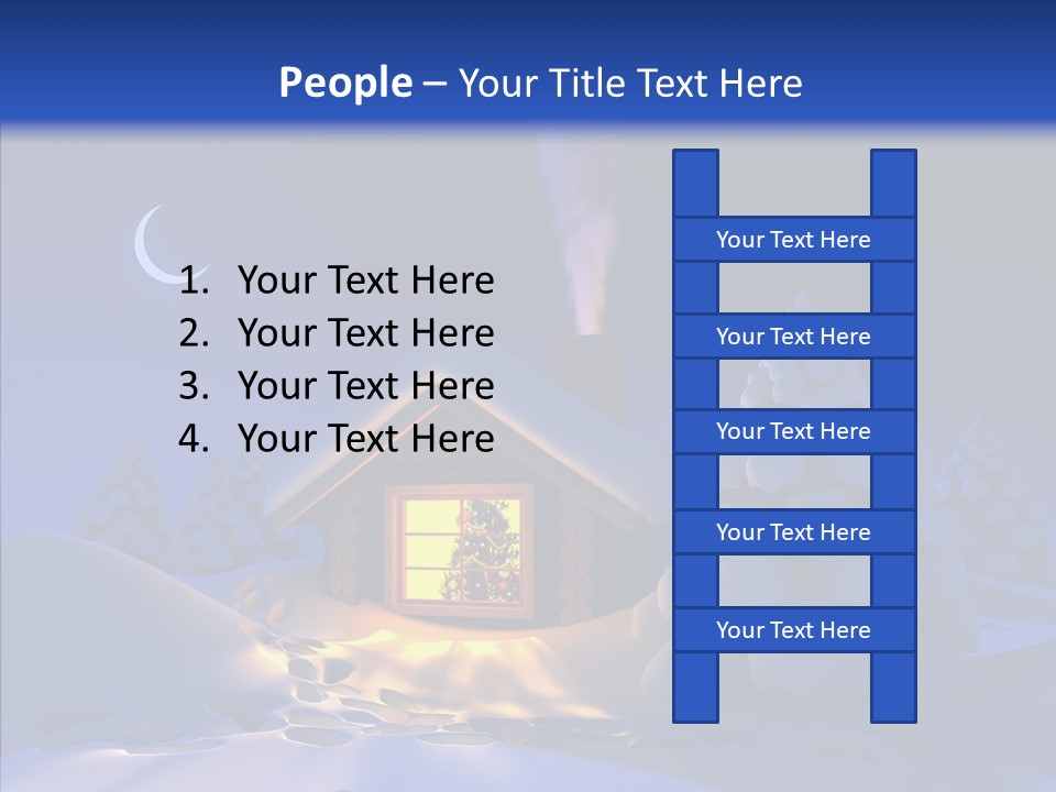 Conifer Season Celebration PowerPoint Template