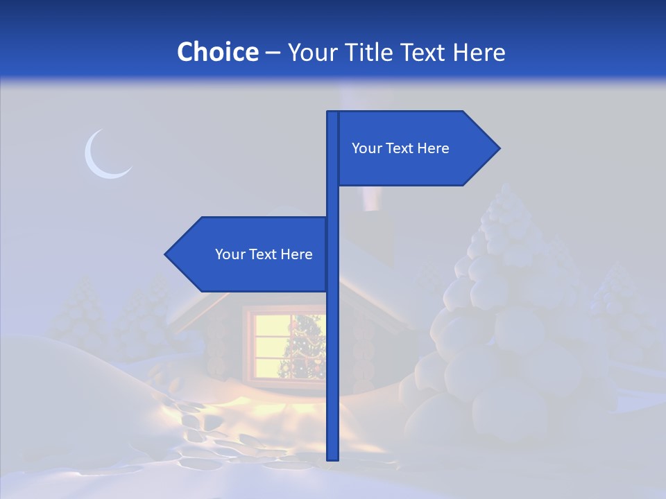 Conifer Season Celebration PowerPoint Template