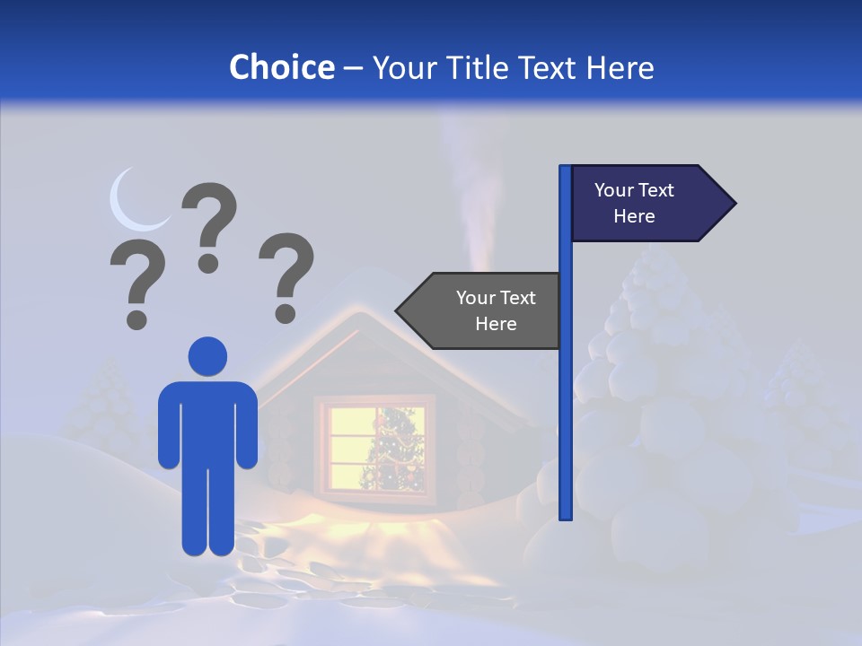 Conifer Season Celebration PowerPoint Template
