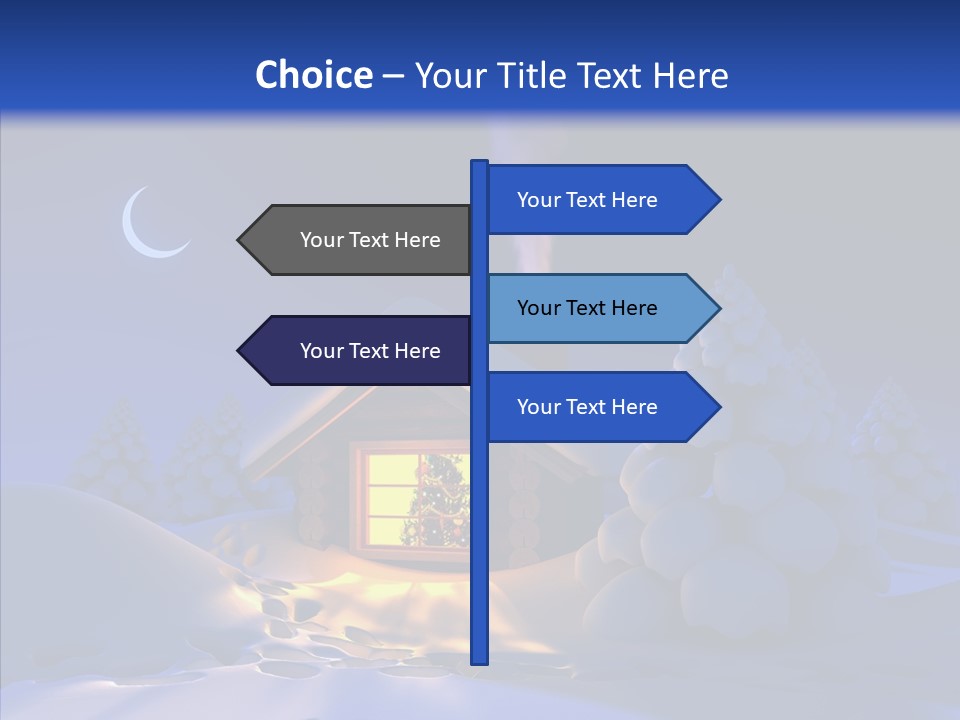 Conifer Season Celebration PowerPoint Template