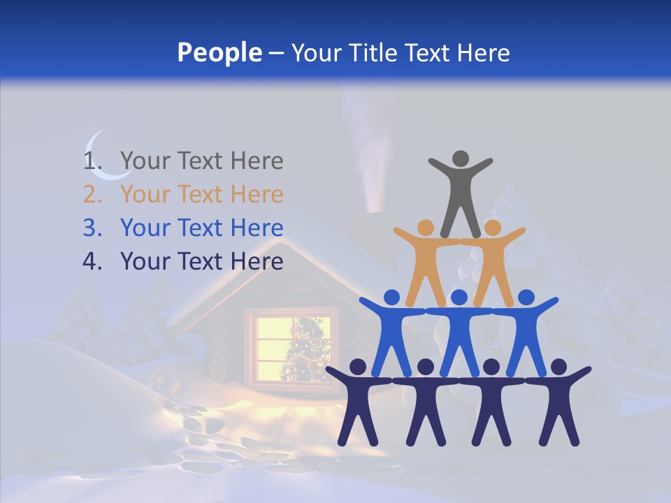 Conifer Season Celebration PowerPoint Template