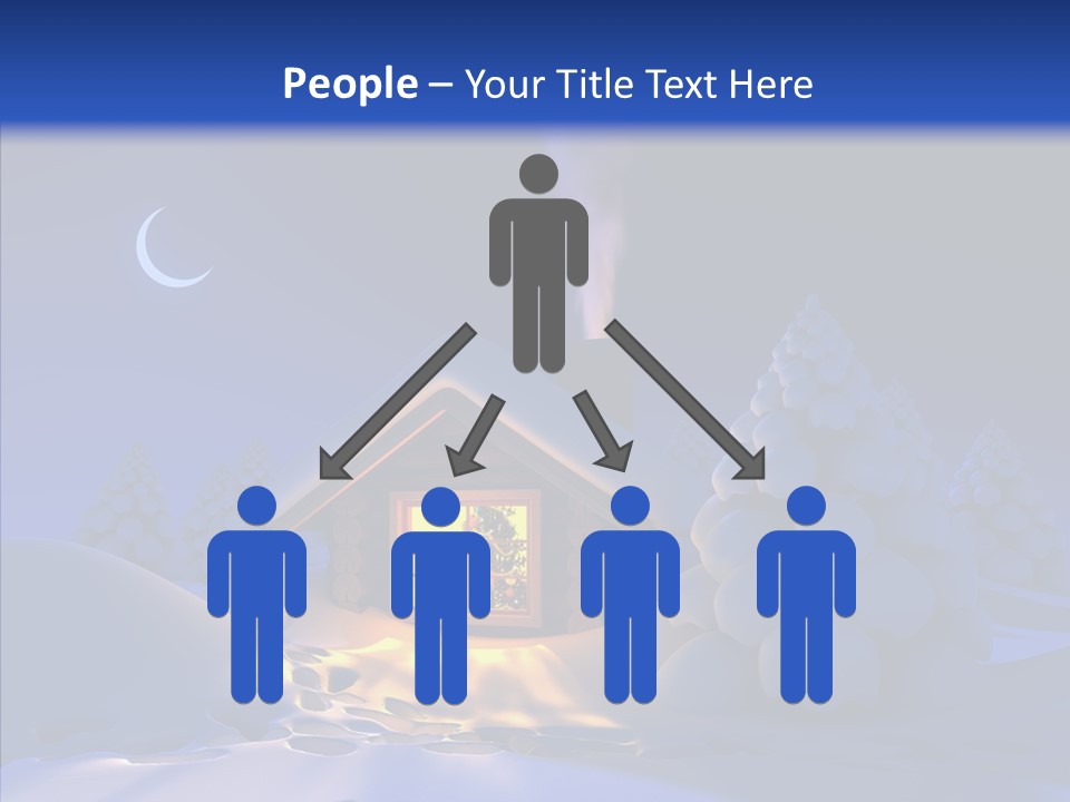 Conifer Season Celebration PowerPoint Template