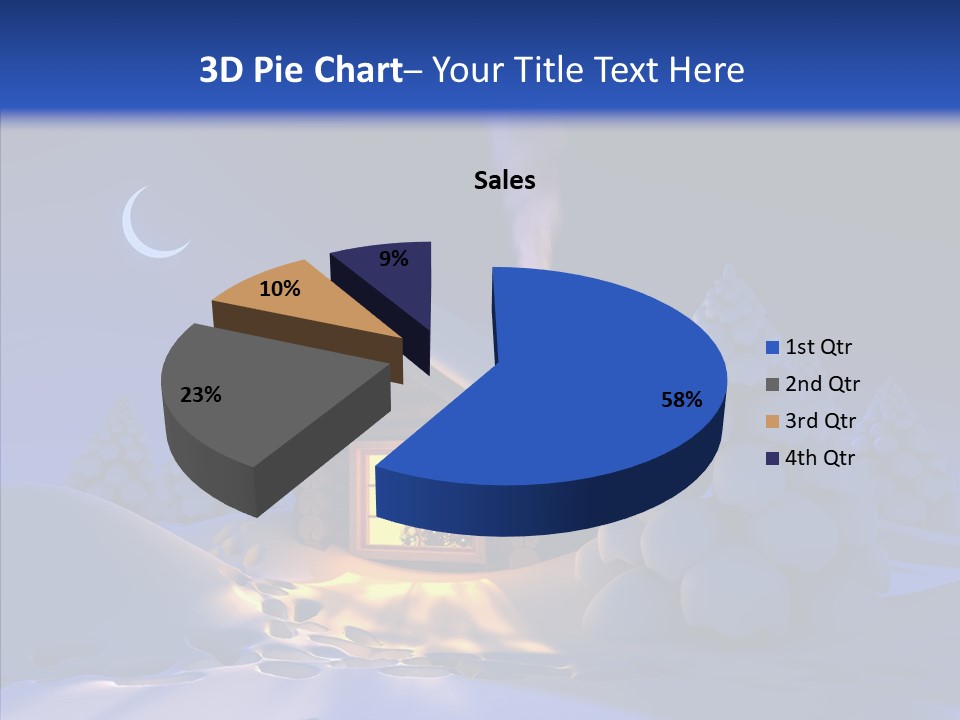 Conifer Season Celebration PowerPoint Template
