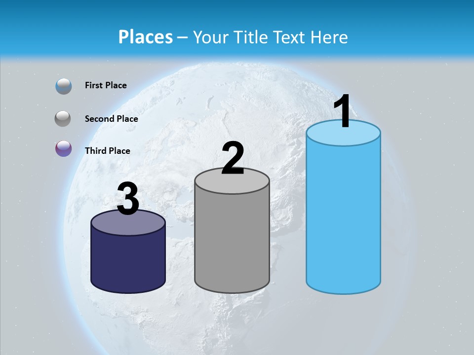 United Night Pole PowerPoint Template