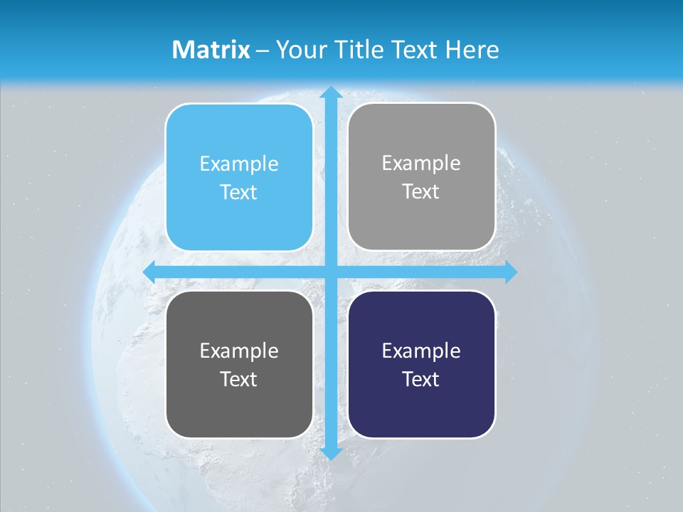 United Night Pole PowerPoint Template