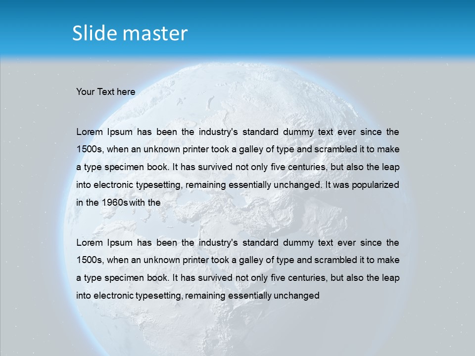 United Night Pole PowerPoint Template