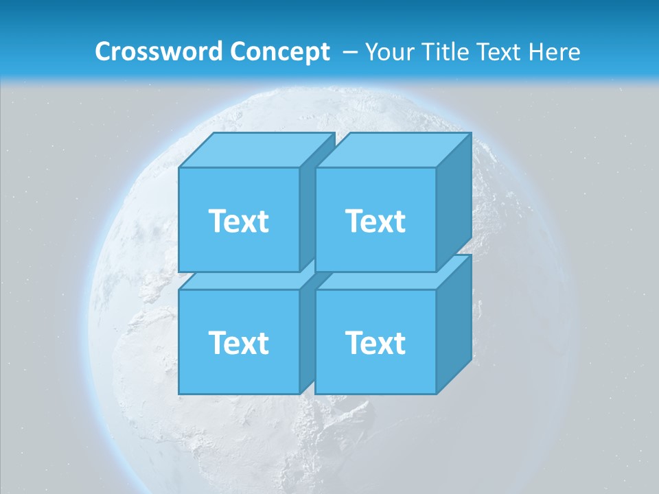 United Night Pole PowerPoint Template