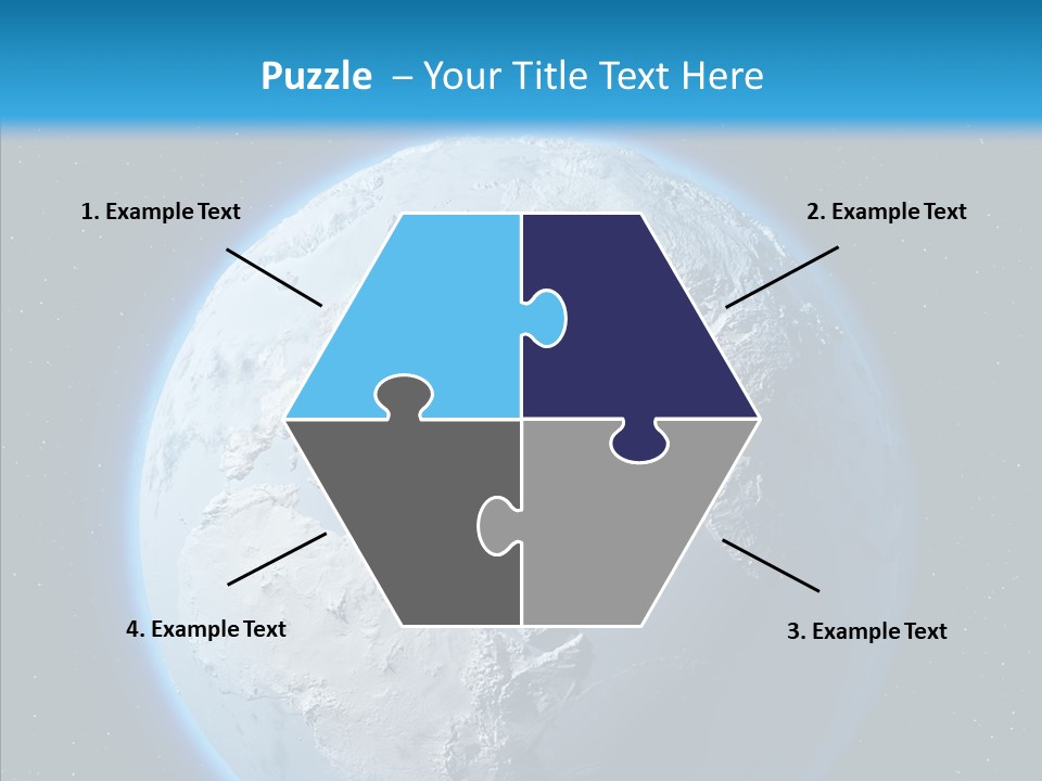 United Night Pole PowerPoint Template