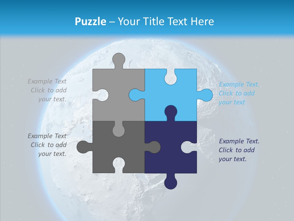 United Night Pole PowerPoint Template