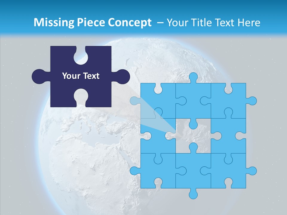 United Night Pole PowerPoint Template