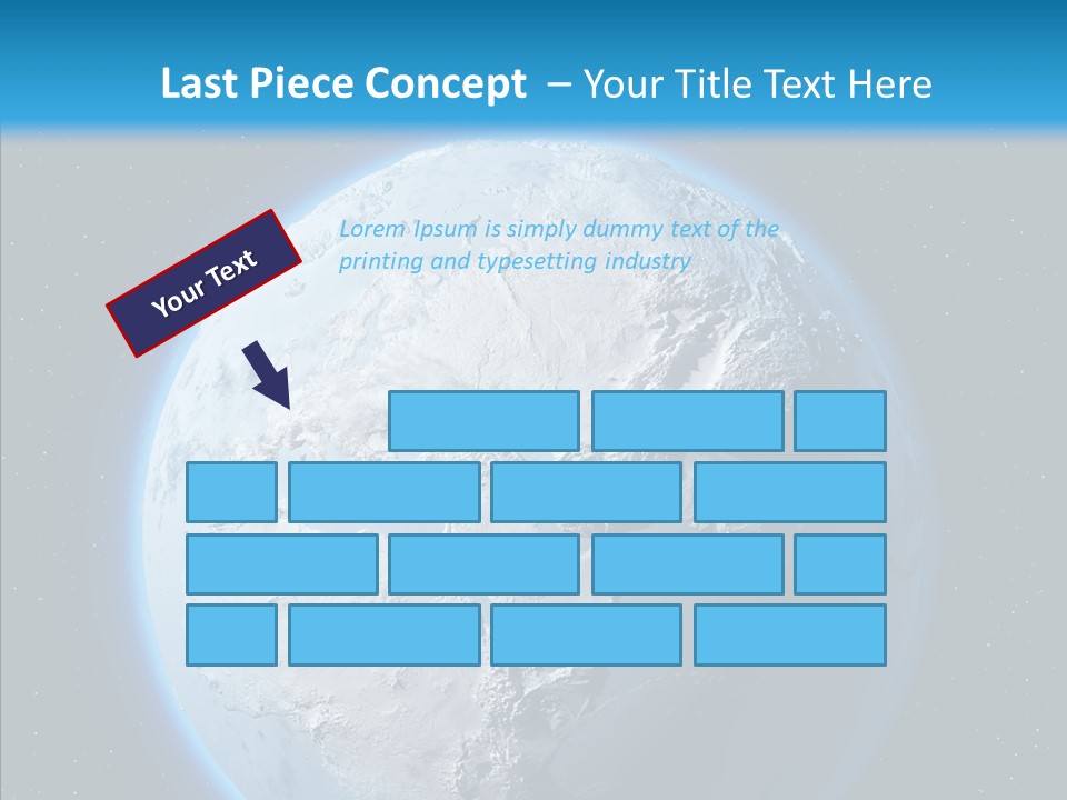 United Night Pole PowerPoint Template