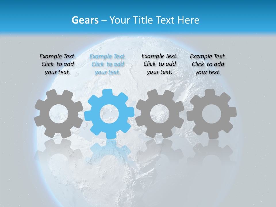 United Night Pole PowerPoint Template