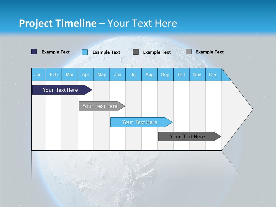 United Night Pole PowerPoint Template