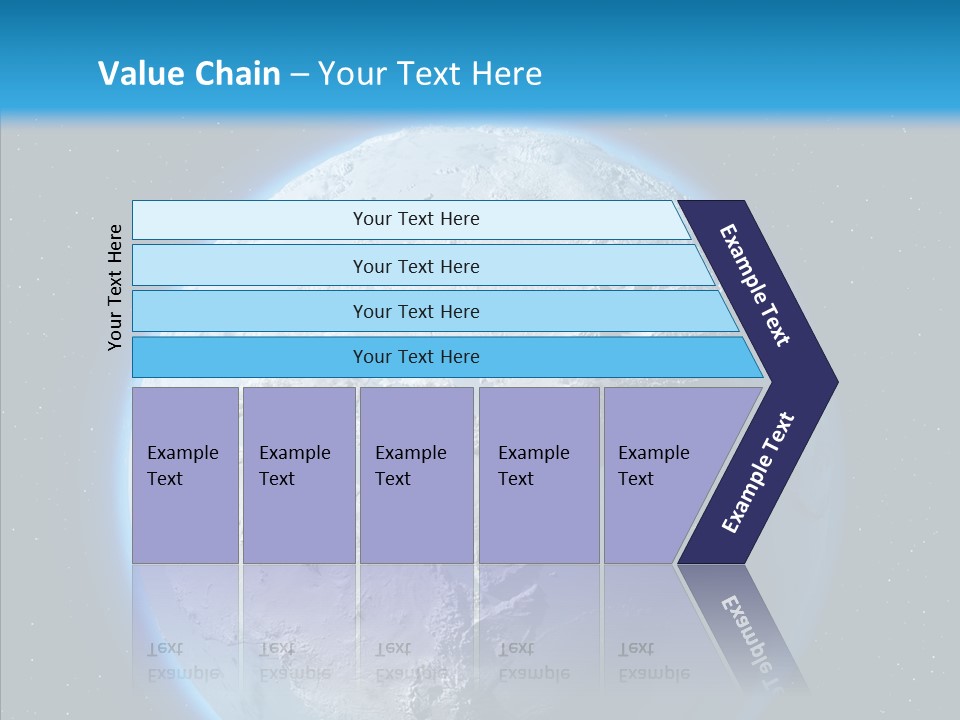 United Night Pole PowerPoint Template