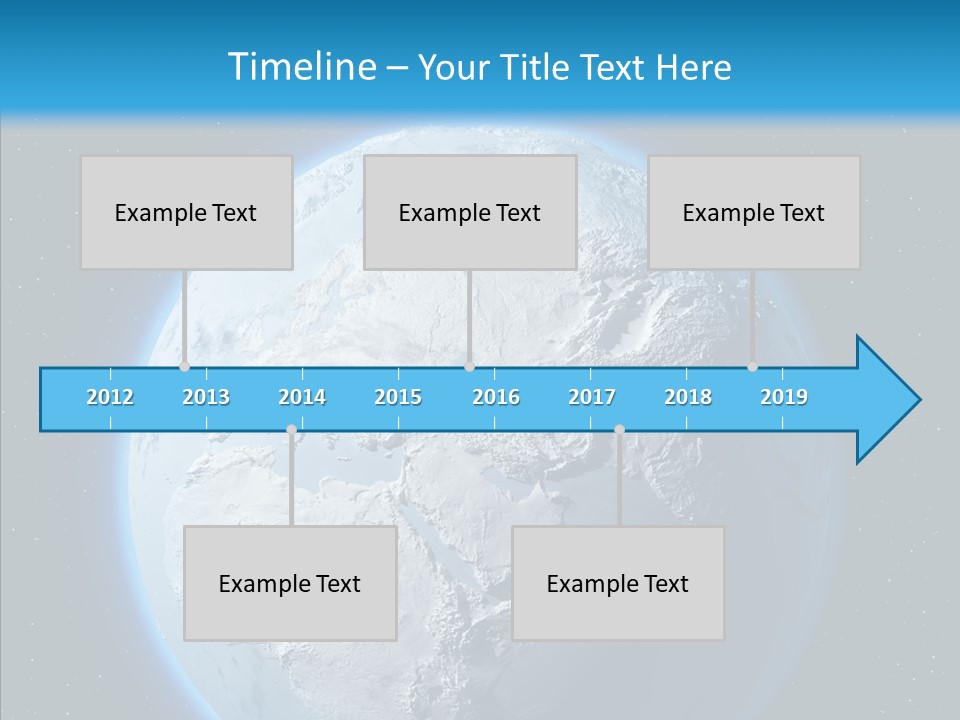 United Night Pole PowerPoint Template