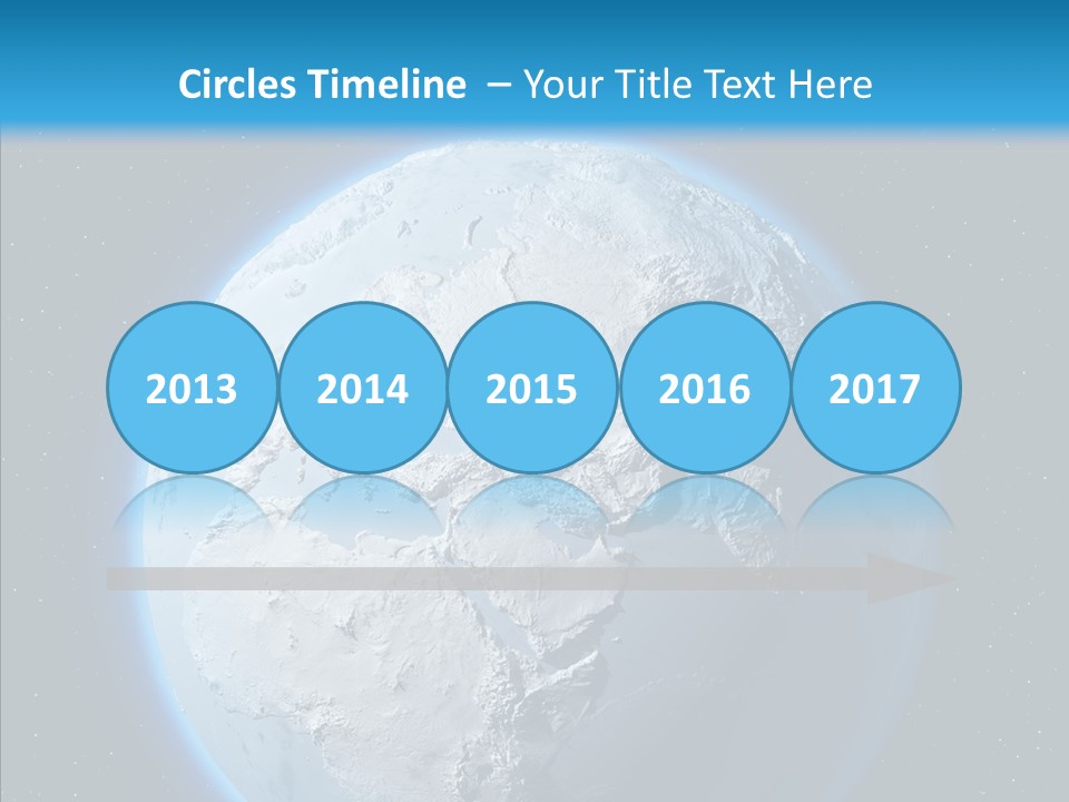 United Night Pole PowerPoint Template