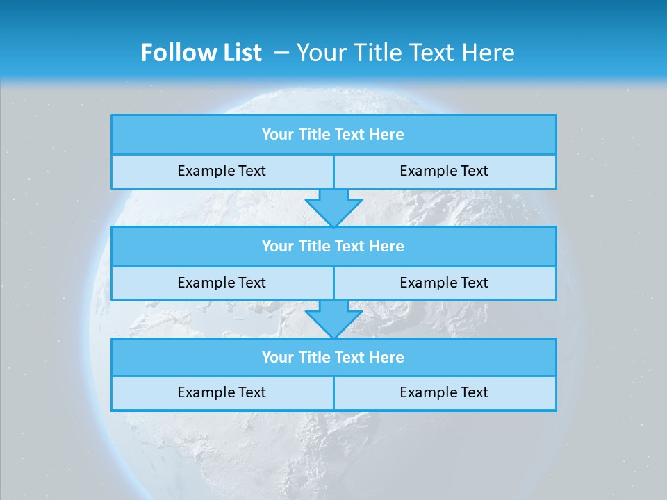 United Night Pole PowerPoint Template