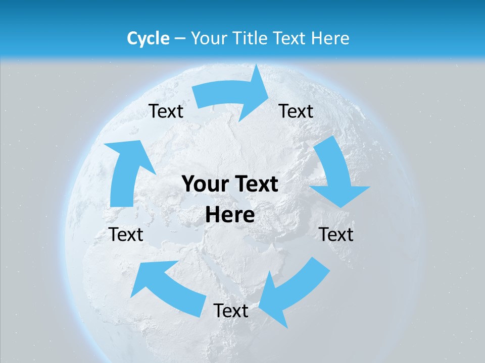 United Night Pole PowerPoint Template