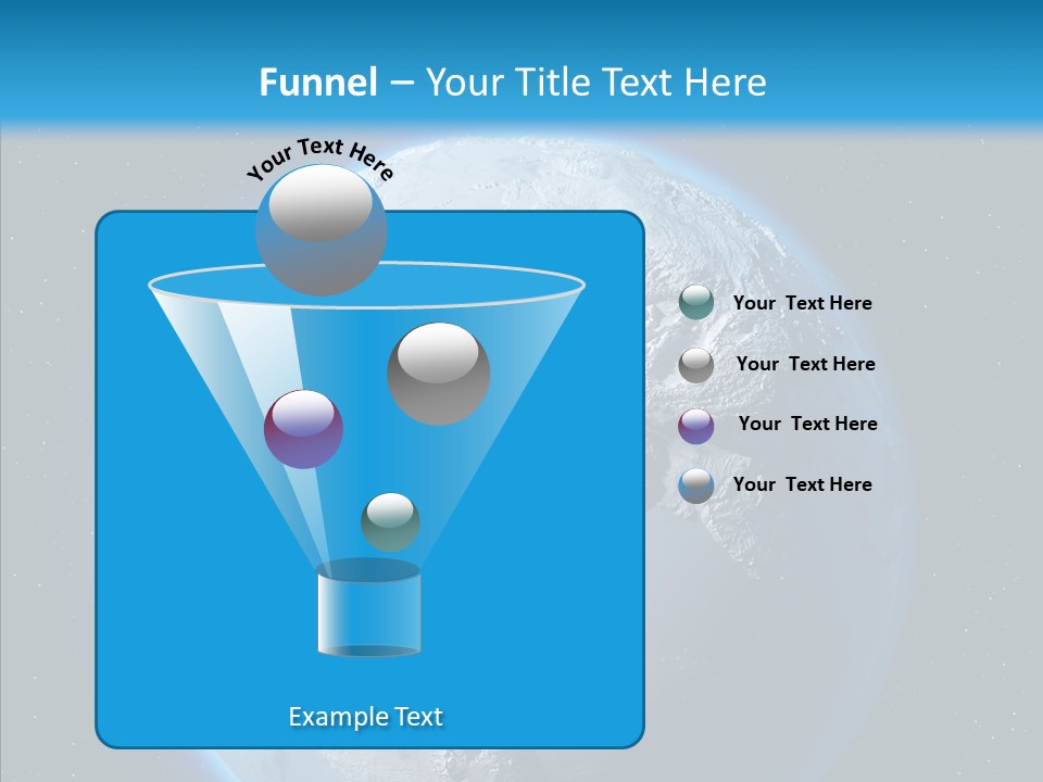 United Night Pole PowerPoint Template