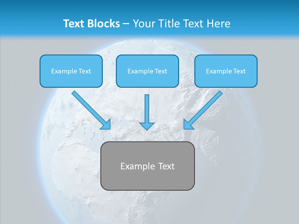 United Night Pole PowerPoint Template