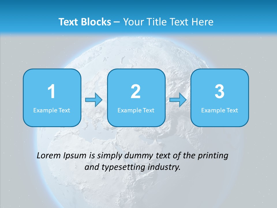 United Night Pole PowerPoint Template