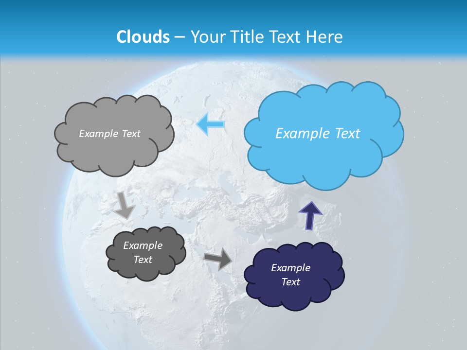 United Night Pole PowerPoint Template