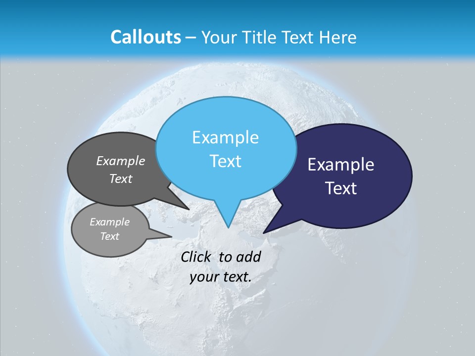 United Night Pole PowerPoint Template