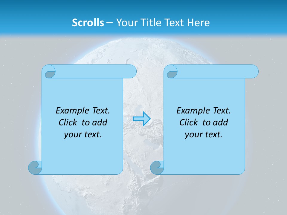 United Night Pole PowerPoint Template