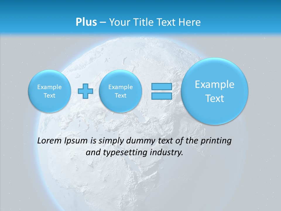 United Night Pole PowerPoint Template