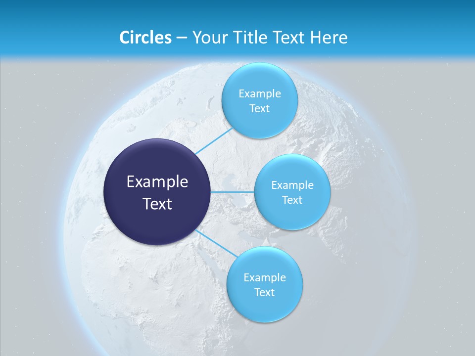 United Night Pole PowerPoint Template