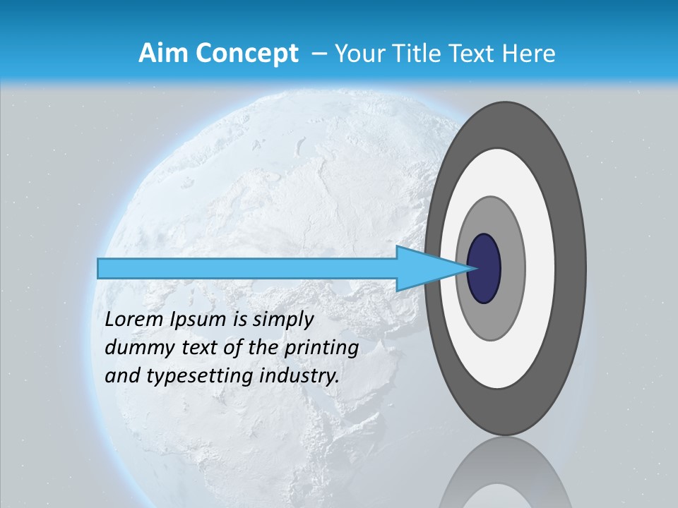 United Night Pole PowerPoint Template