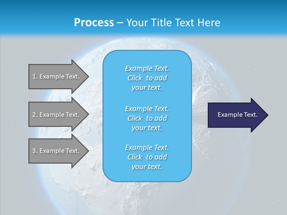 United Night Pole PowerPoint Template