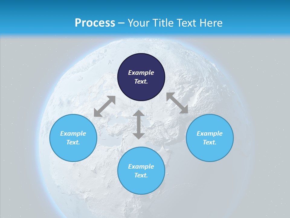 United Night Pole PowerPoint Template