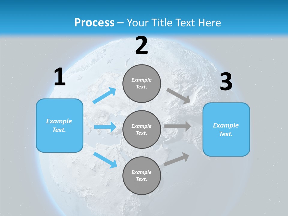 United Night Pole PowerPoint Template