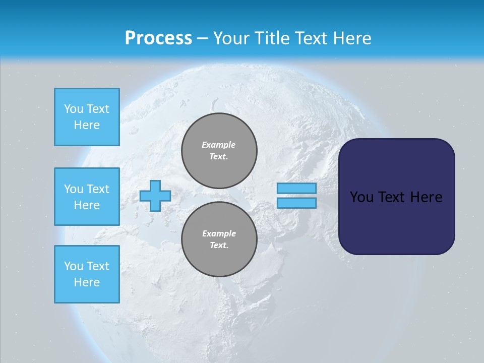 United Night Pole PowerPoint Template