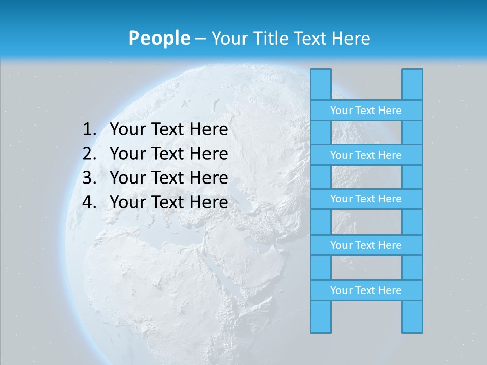United Night Pole PowerPoint Template