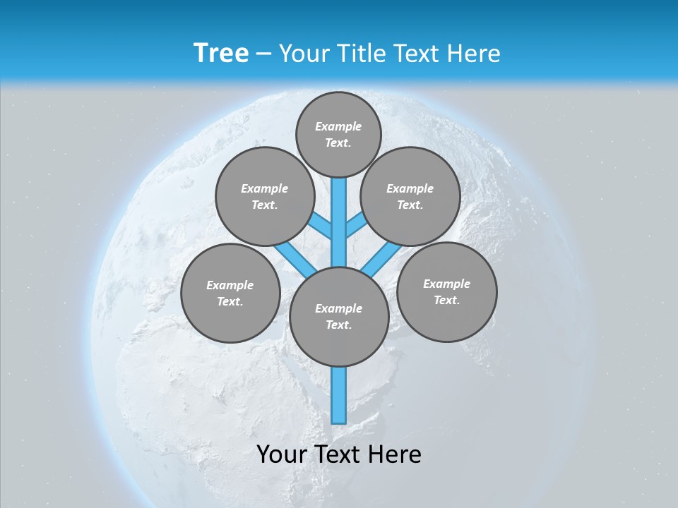United Night Pole PowerPoint Template