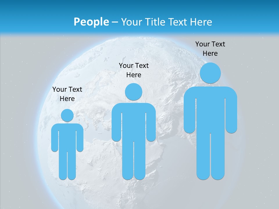 United Night Pole PowerPoint Template