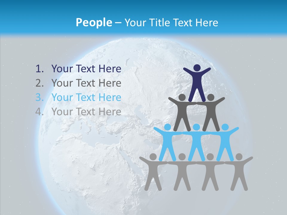 United Night Pole PowerPoint Template