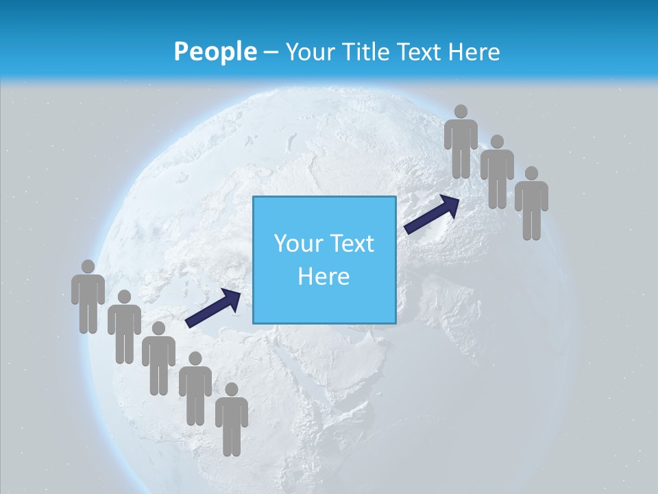 United Night Pole PowerPoint Template