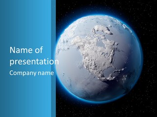 Continental Geodesy Ocean PowerPoint Template